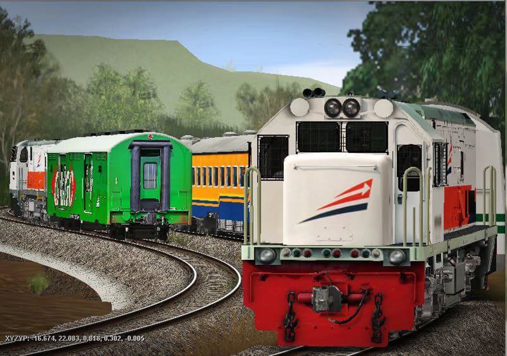 Game simulator kereta api Indonesia yang terbaru